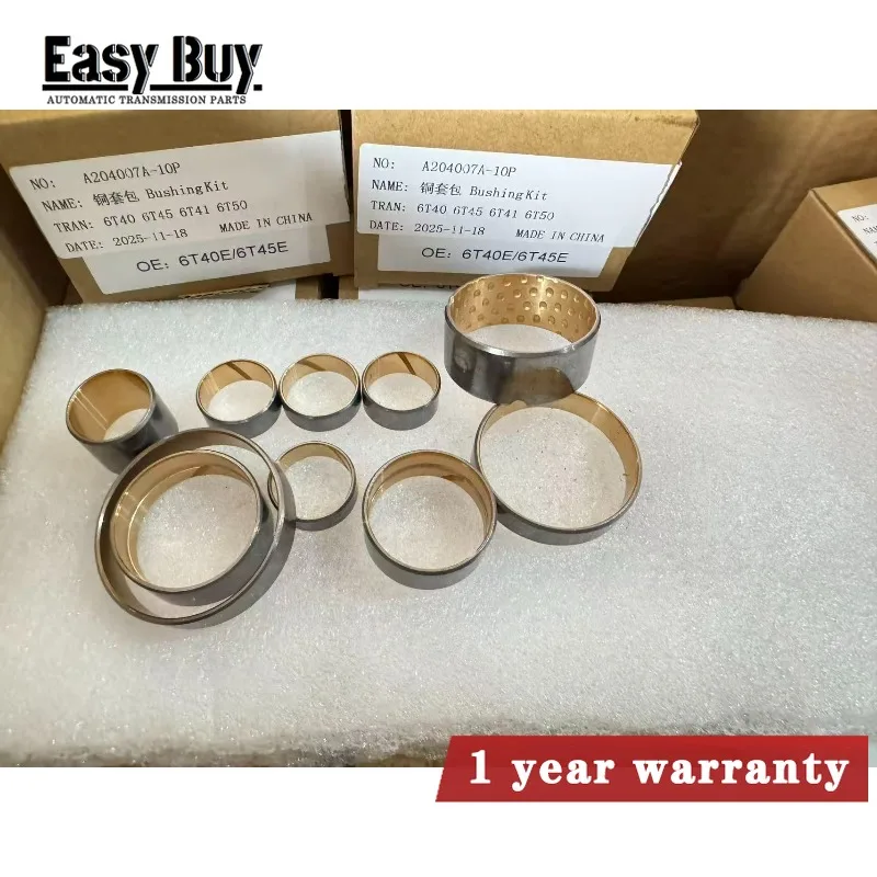 

Новый комплект из 10 втулок трансмиссии 6T30 6T40 6T45 B2108900A для автомобилей BUICK CHEVROLET, аксессуары для авто 6T30E 6T40E 6T45E