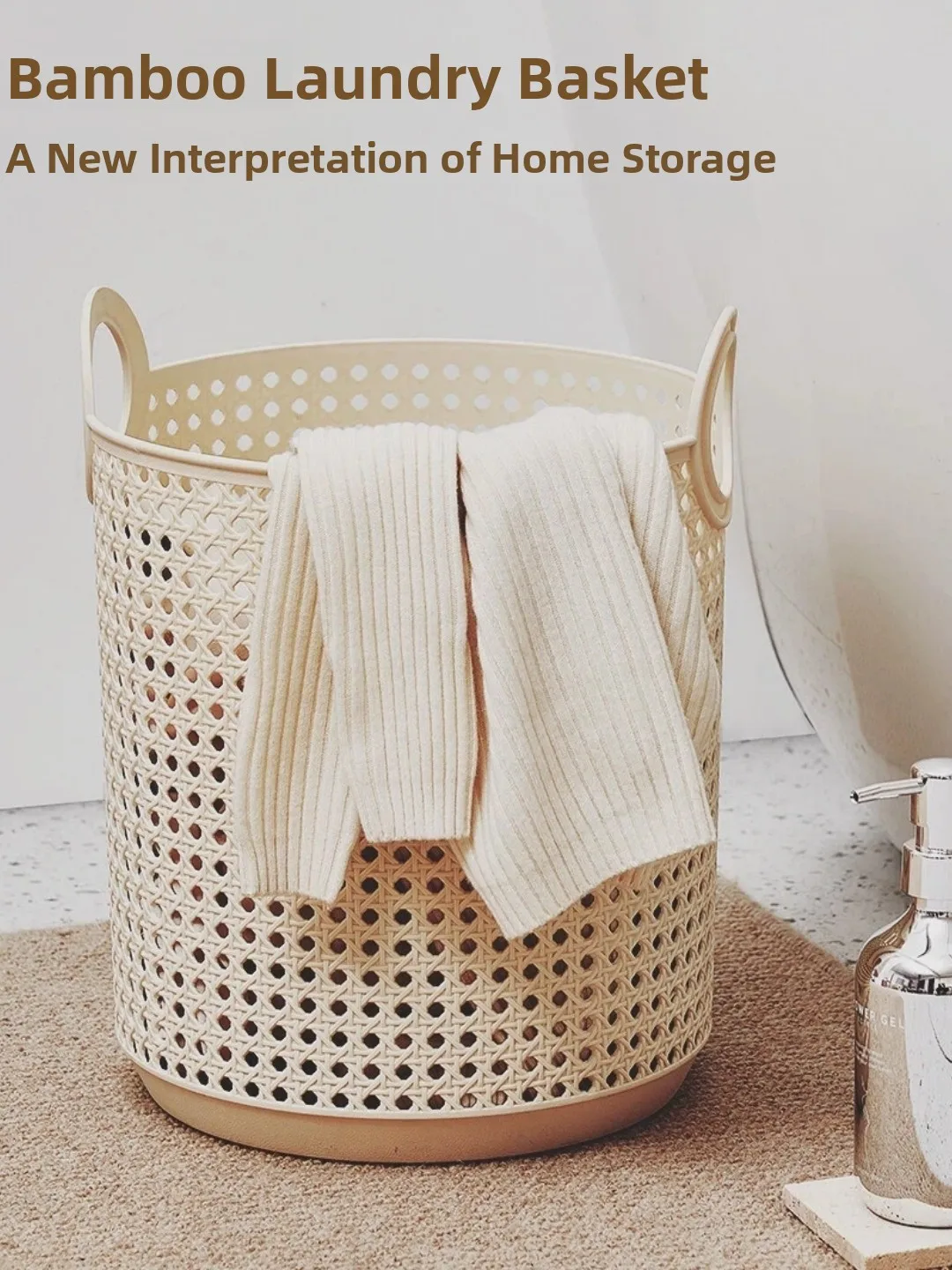 

Large Capaci Wier Laundry Basket Dir Clothes Hamper Batoom Use Home Storage Basket Rural Sle Japanese Sle
