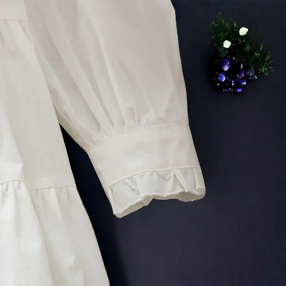 Girls outfits Maxi Princess Dresses for Kids White Dress Clothing Teenagers School Uniform Children Costumes 6 7 8 9 11 13 Years