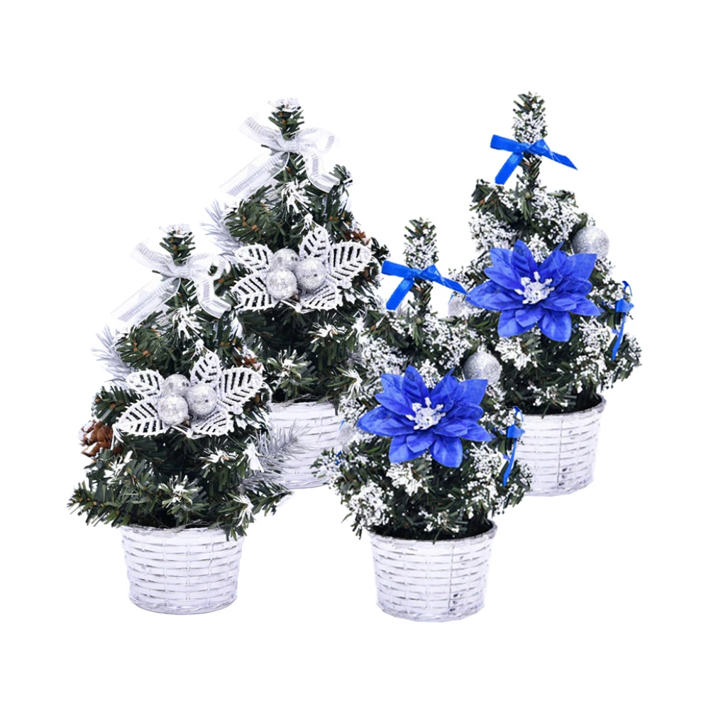 

2pcs Christmas Ornaments Mini Xmas Decorations Home Party Desk Bedroom Room Festive Atmosphere Artificial Christmas