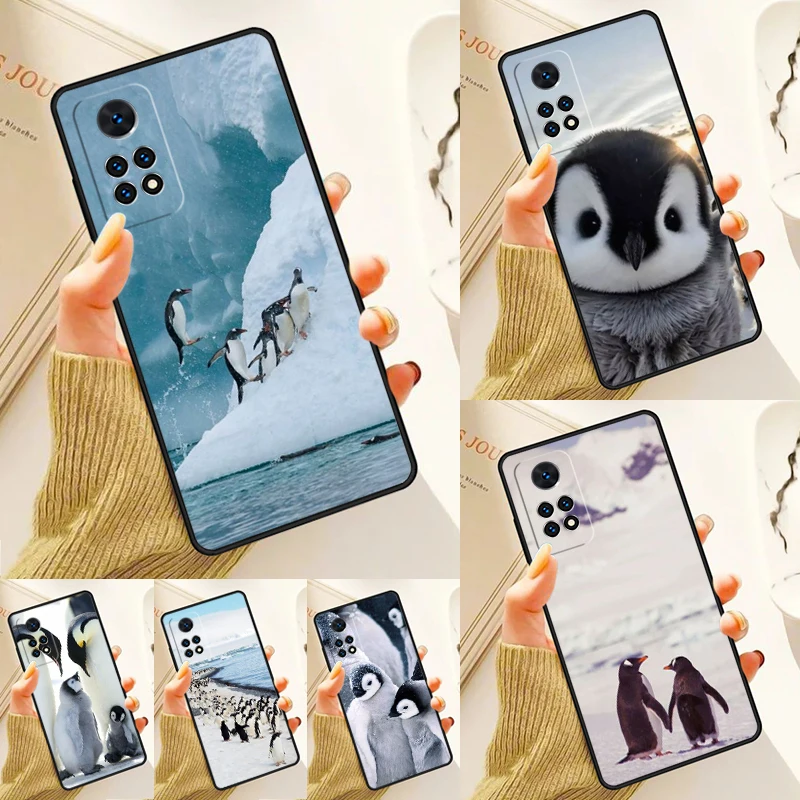 

Чехол с милыми животными Пингвин снег Арктика для Samsung Galaxy S24 Plus S23 S20 S21FE Lite S22 Ultra Note 20 S8 S9 S10 чехол для телефона