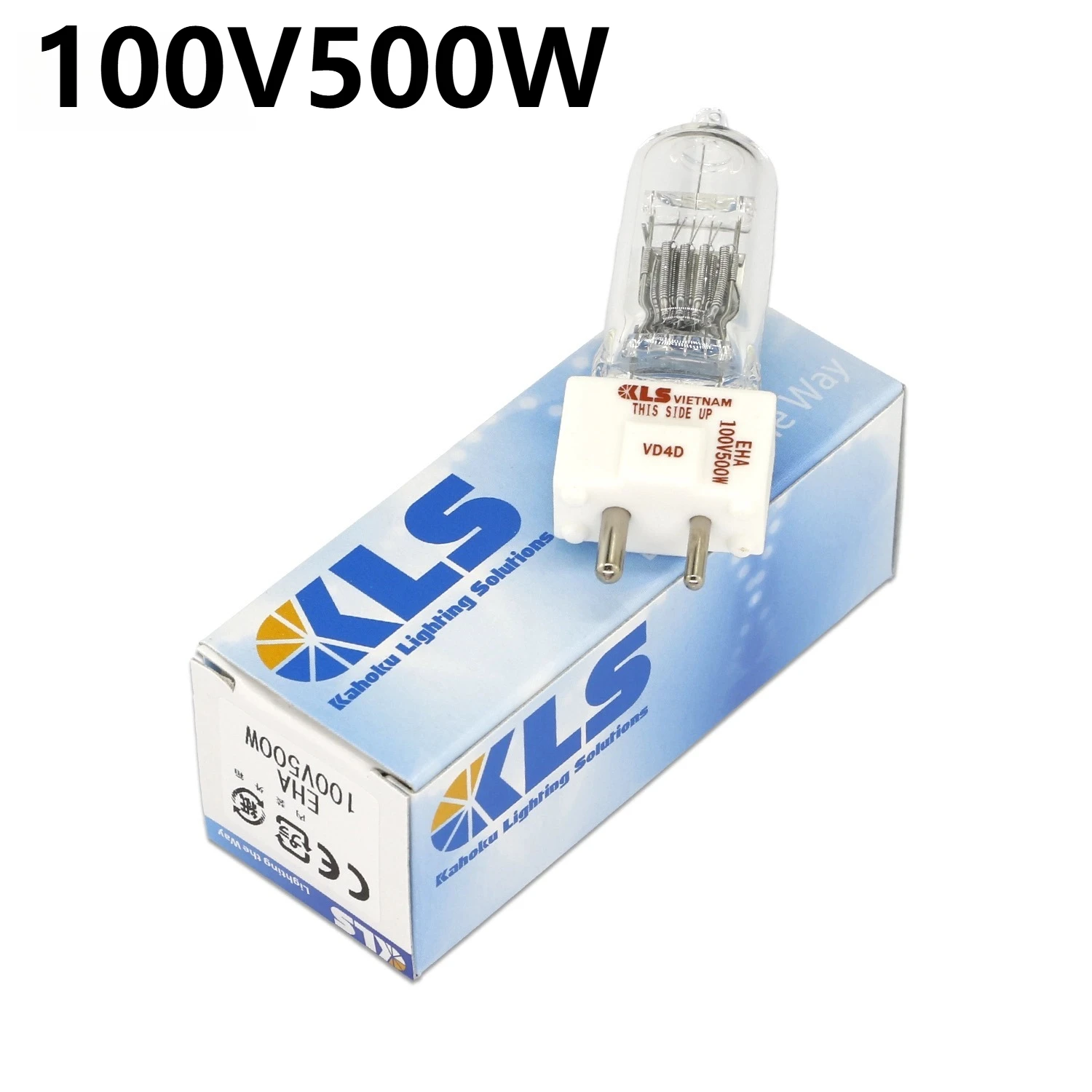 

NEW KLS EHA 100V500W JC24V300W Japan halogen bulb Machine tool OHP projector line voltage projection light