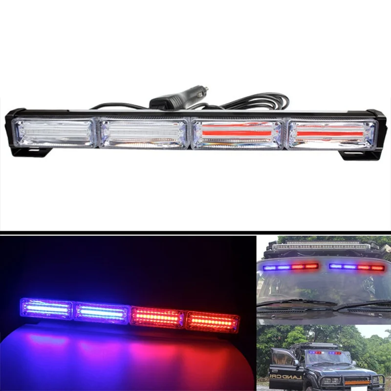 

Автомобильный светодиодный COB-фонарь-стробоскоп, длинный, с функцией мигания, для экстренных ситуаций на дороге, 6000K, для спасательных работ, для автомобилей