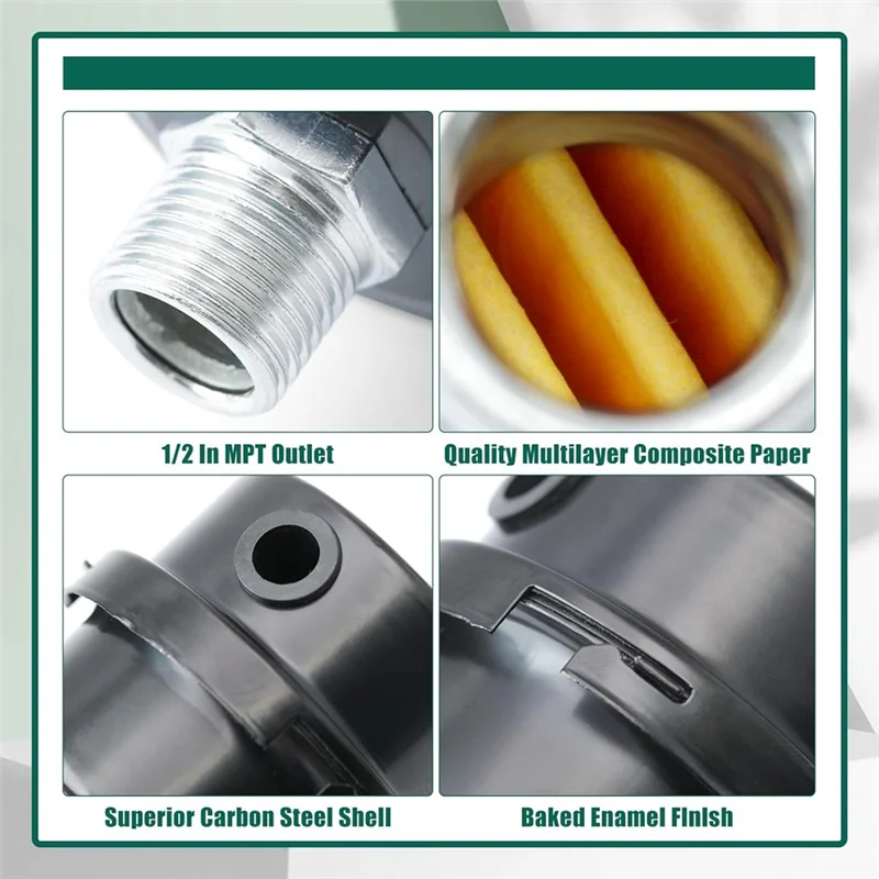 

AA19 Quiet Mode Part 1/2 NPT Outlet Replacement For SS3 Compressor, Interchangeable With FS06050 FS-06-050