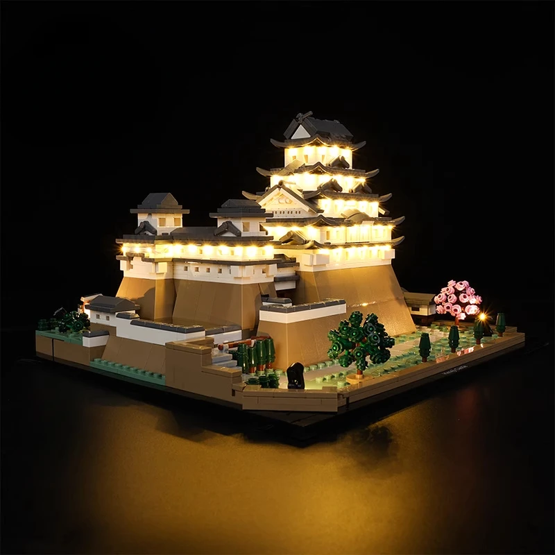 No Bricks LED Light Kit for Himeji Castle 21060