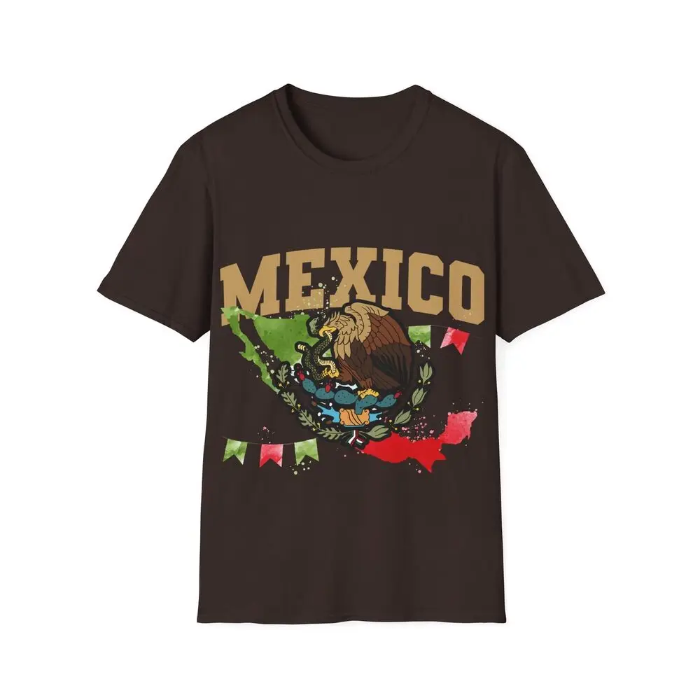 Bold Heritage Mexico T-Shirt La Herencia Hispana Tee Unisex Softstyle Shirt High Quality 100%Cotton Short Sleeve