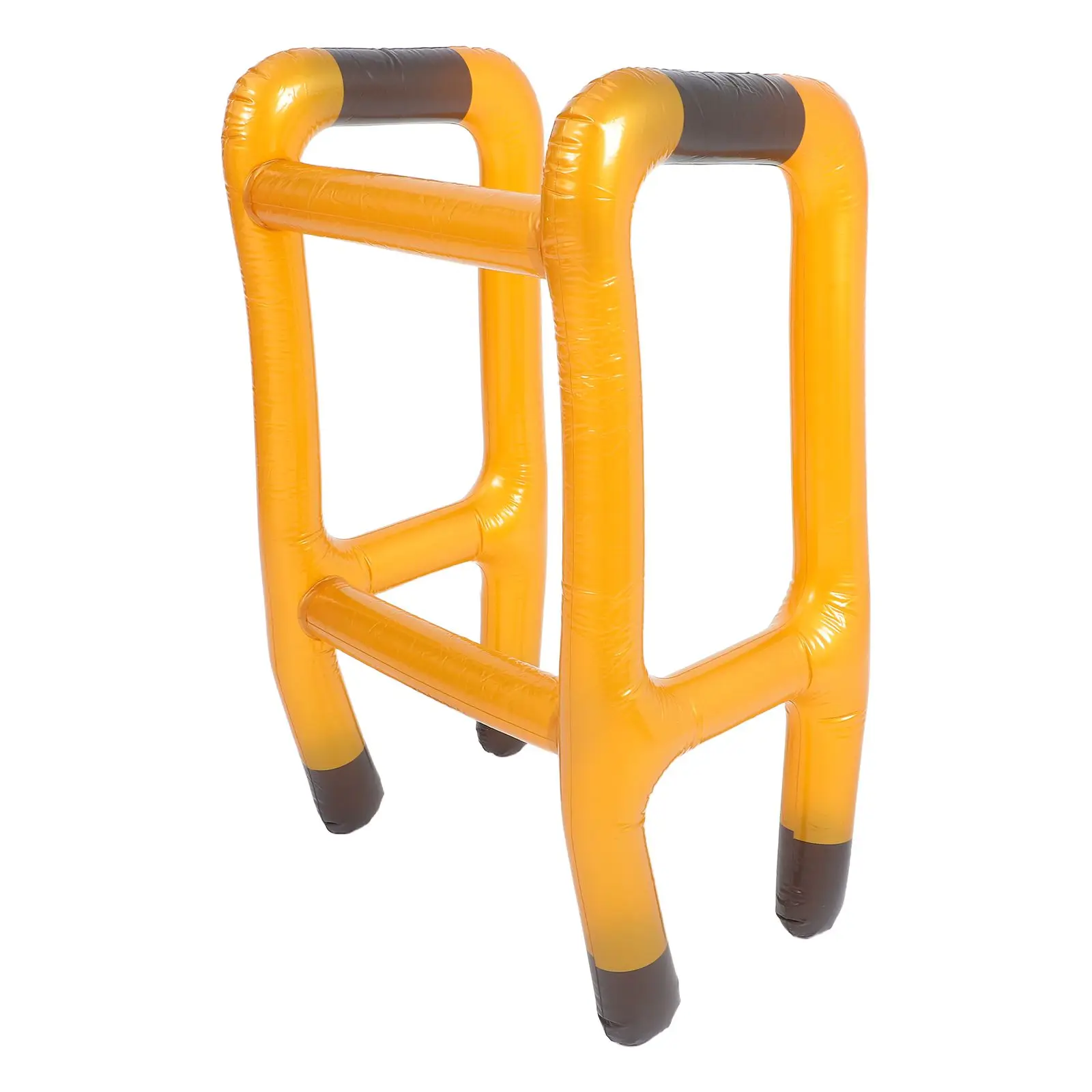 InflatableWalker Kostum Halloween Tiup Tongkat Realistis PVC Mainan Anak Perlengkapan Pesta Aksesori Baru Penyimpanan Dapat Dilipat