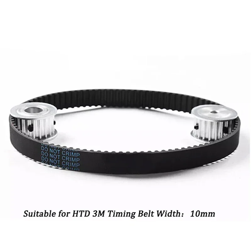 HTD-3M Timing Belt Pulley AF-type 12T/14T/15T/16T/17T/18T/19T/26T/28T/38T/44T/48T Bore 4-20mm For 10mm Width Timing Belt