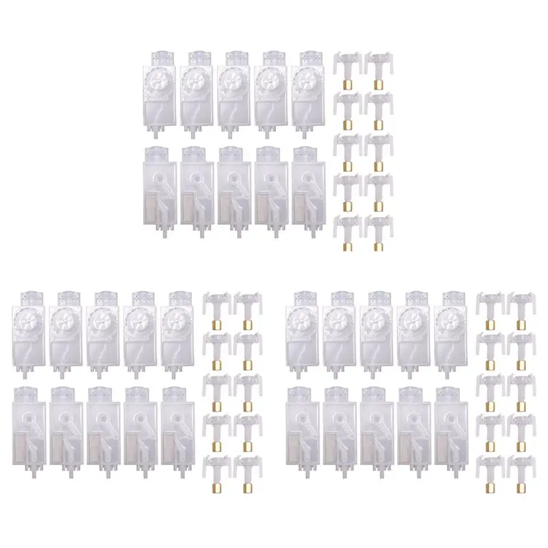 

Solid 30PCS DX5 Ink Damper For Epson TX800 XP600 Mimaki TS3 JV33 CJV30 Galaxy Inkjet Printer Dumper Filter Solvent Water Based