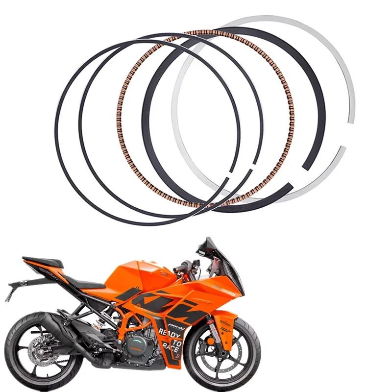 MOTO For RC390 RC 390 2015-2023 Adventure 390 2020-2023 1 Set Motorcycle Engine Parts Bore Size 89mm Piston Rings