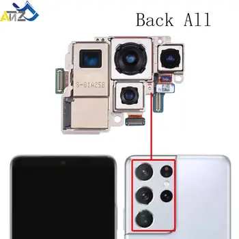 Náhradní flexibilní modul přední zadní kamery S21 Ultra pro Samsung G998B G998U, hlavní zadní širokoúhlý teleobjektiv 10 nejlepší prodej Zadní kamera S21 Ultra - №8