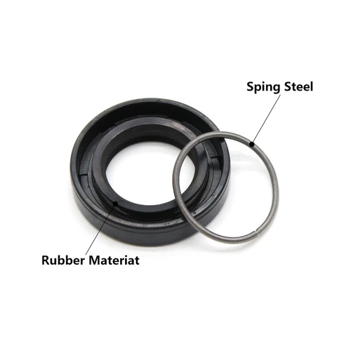 Imagen 2 del producto 2/5 Uds ID17mm NBR sellos de aceite TC-17 * 24/26/27/28/30/32/35/40/45/47*4/5/6/7/8/10mm juntas de sellado de doble labio de eje de goma de nitrilo