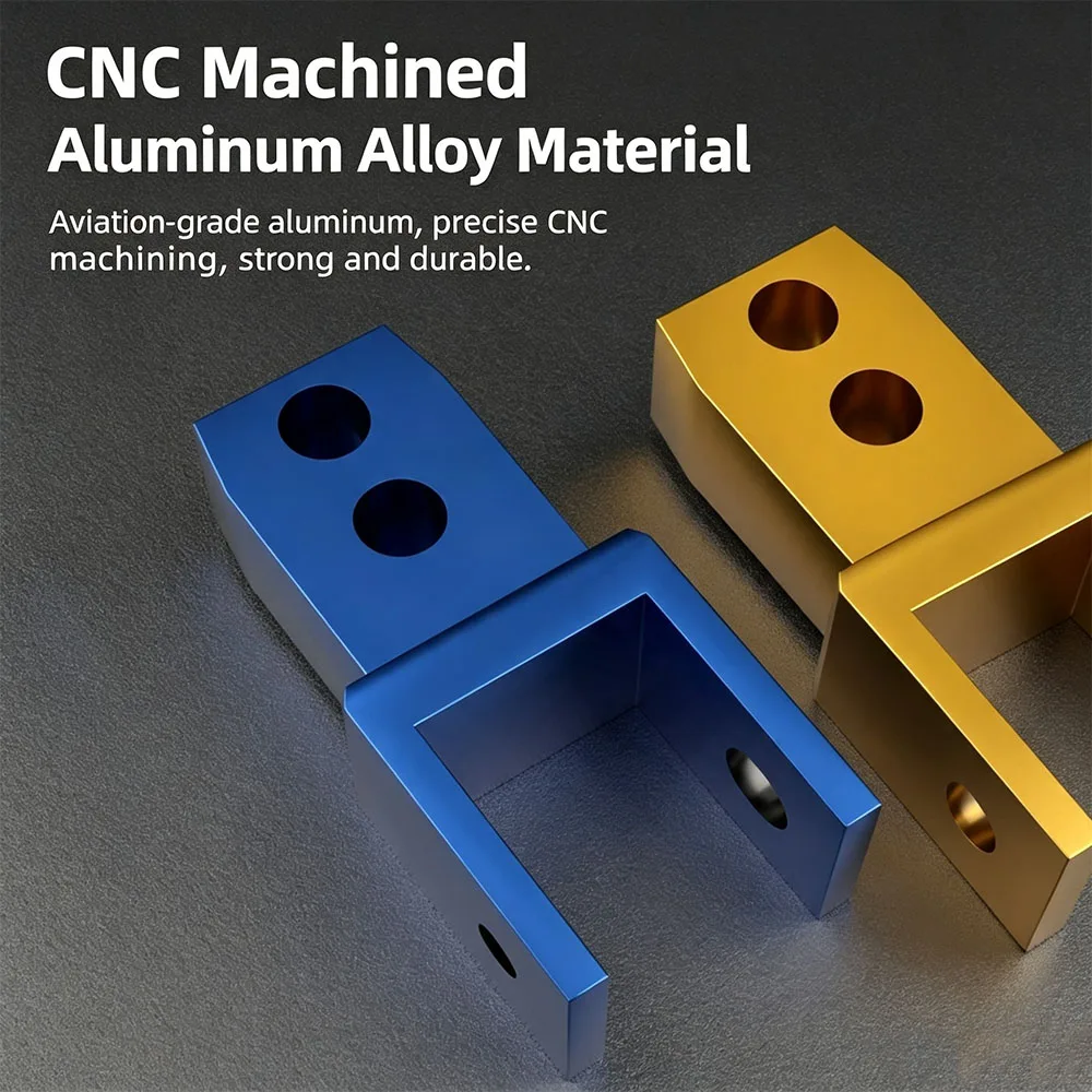 CNC Aluminum Shock Riser 3cm 5cm Height Increase Shock Absorber Booster for Motorcycle Scooter E‑Bike Modification Parts