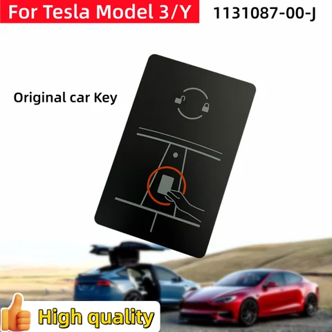 Original 1131087-00-J For Tesla Model 3/Y Induction Smart Car Key Card Spot Wholesale Direct Programming Use