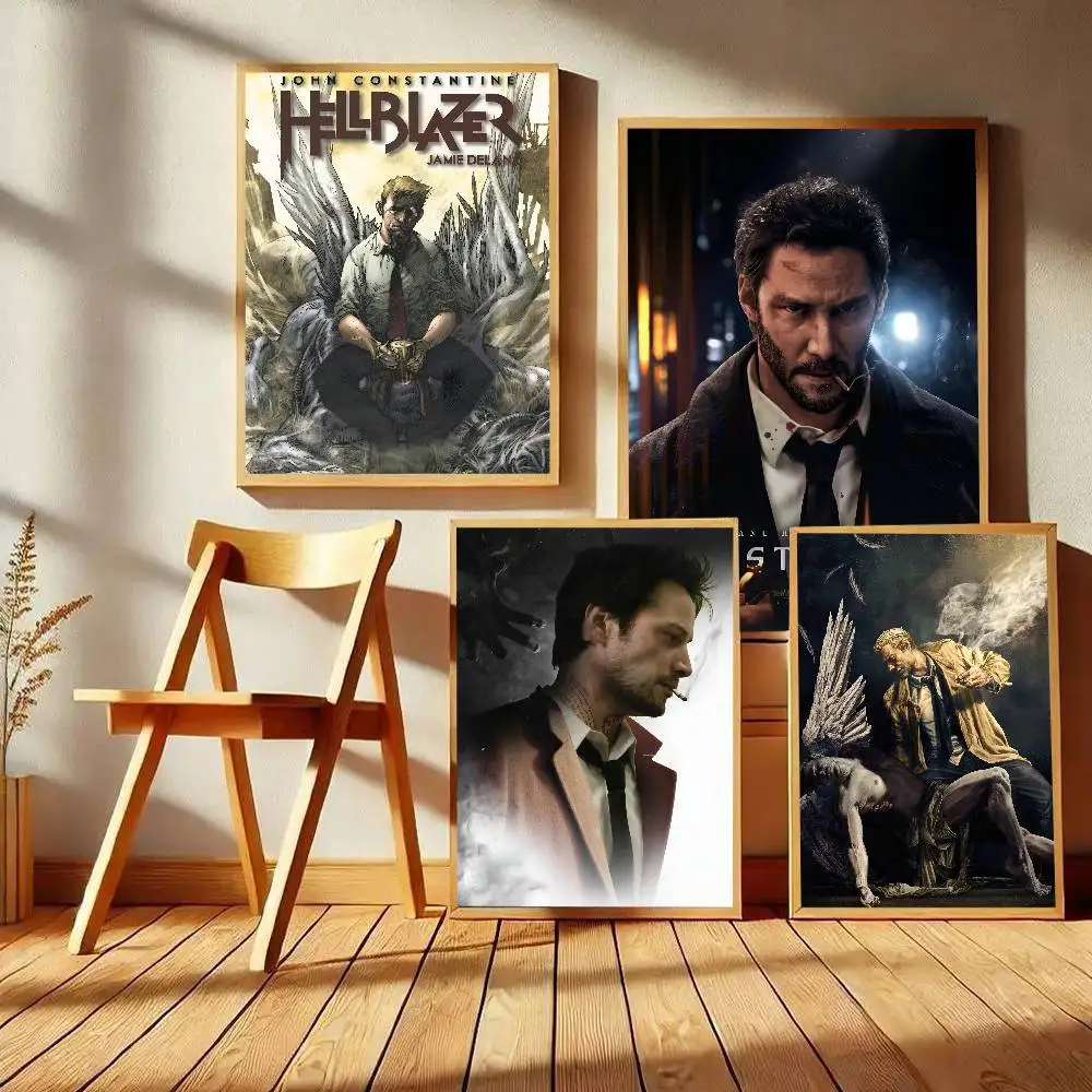 Movie C-ConstantineS Poster Art With Prints Home Bedroom Living Room Decoration Gift
