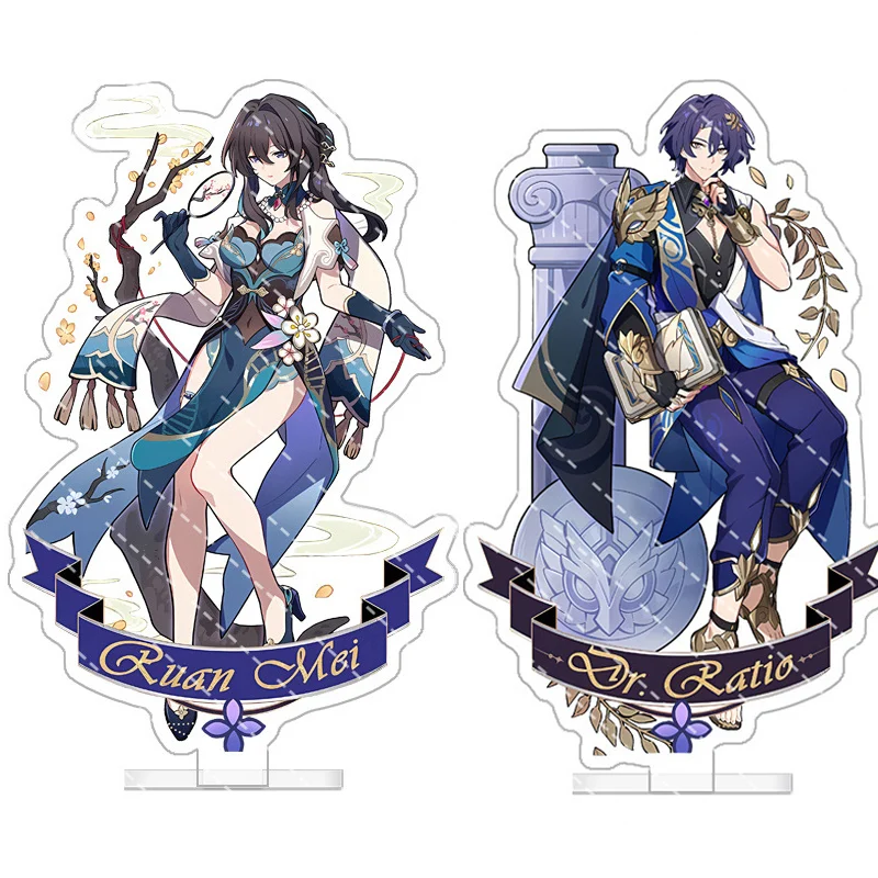 Honkai: Star Rail Sunsyea Series Acrylic Stand Dan Heng Argenti Topaz Jingliu Ruan Mei Dr. Ratio Model Standing Sign fans Gifts