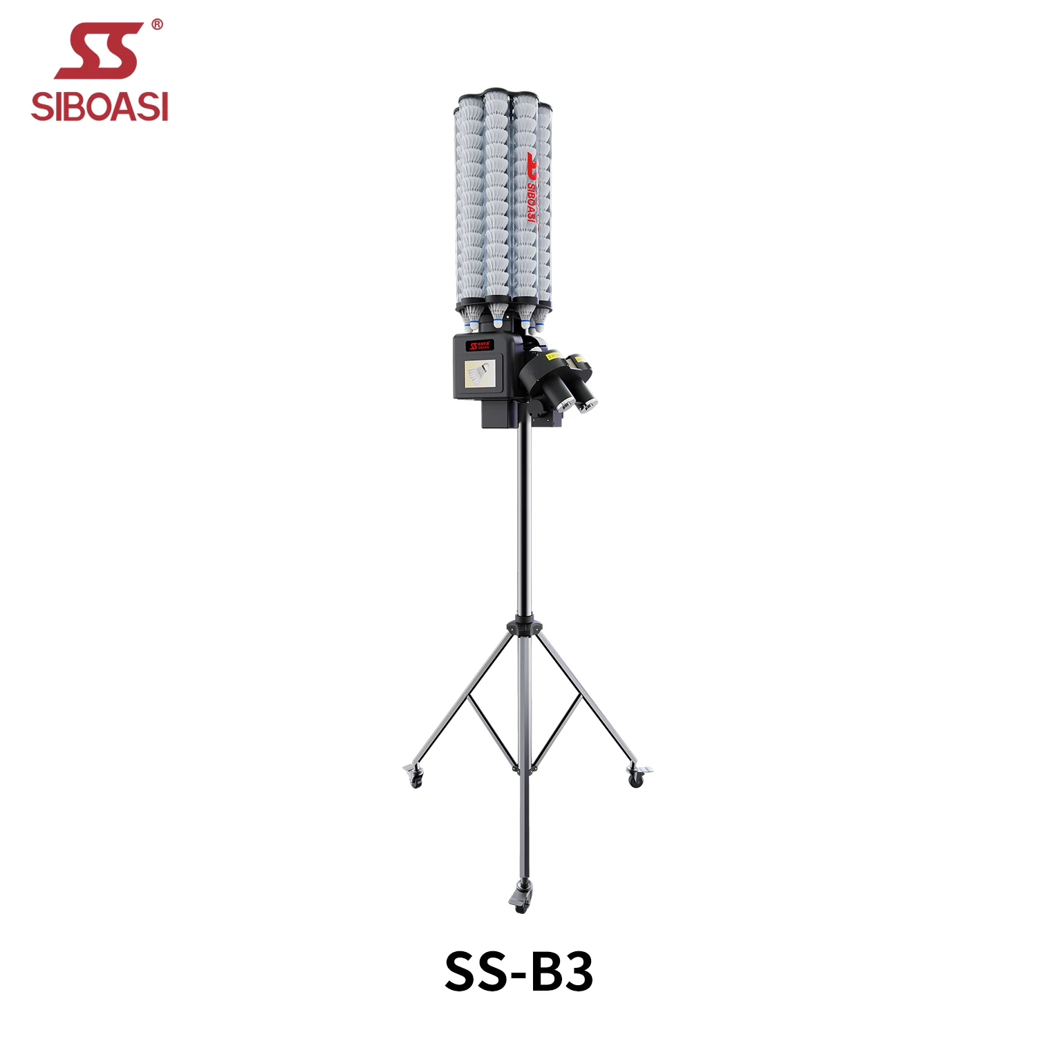 

SIBOASI Shuttlecock Launcher B3: the Ultimate Shooting Machine for Badminton Fans!