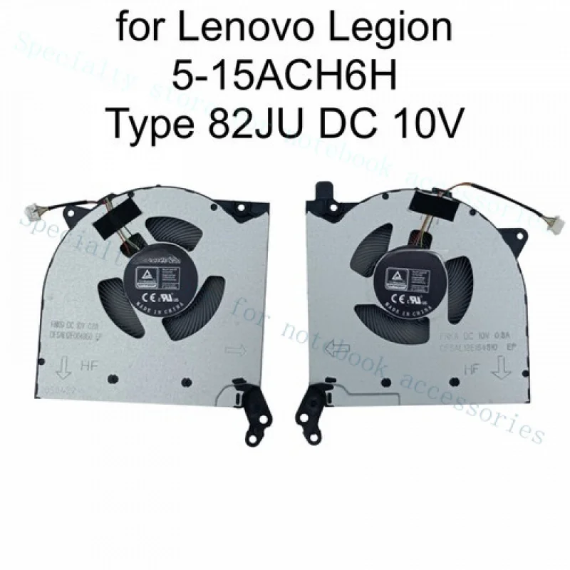 

A+ For Lenovo Legion 5-15ACH6H Type 82JU R7000P DC10V Gaming Radiator CPU GPU Fan
