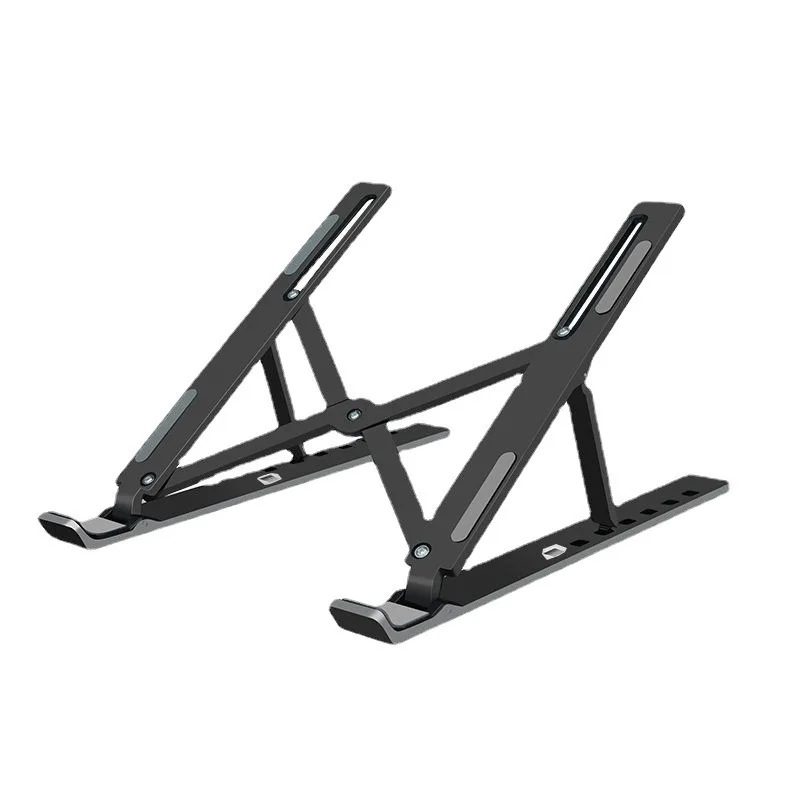 Laptop stand, desktop height increasing upright