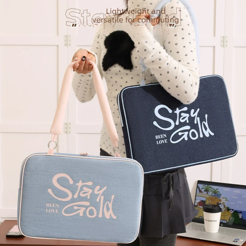 Multi Functional Laptop Bag Waterproof Shockproof Student Notebook Sleeve for Lenovo Apple Huawei