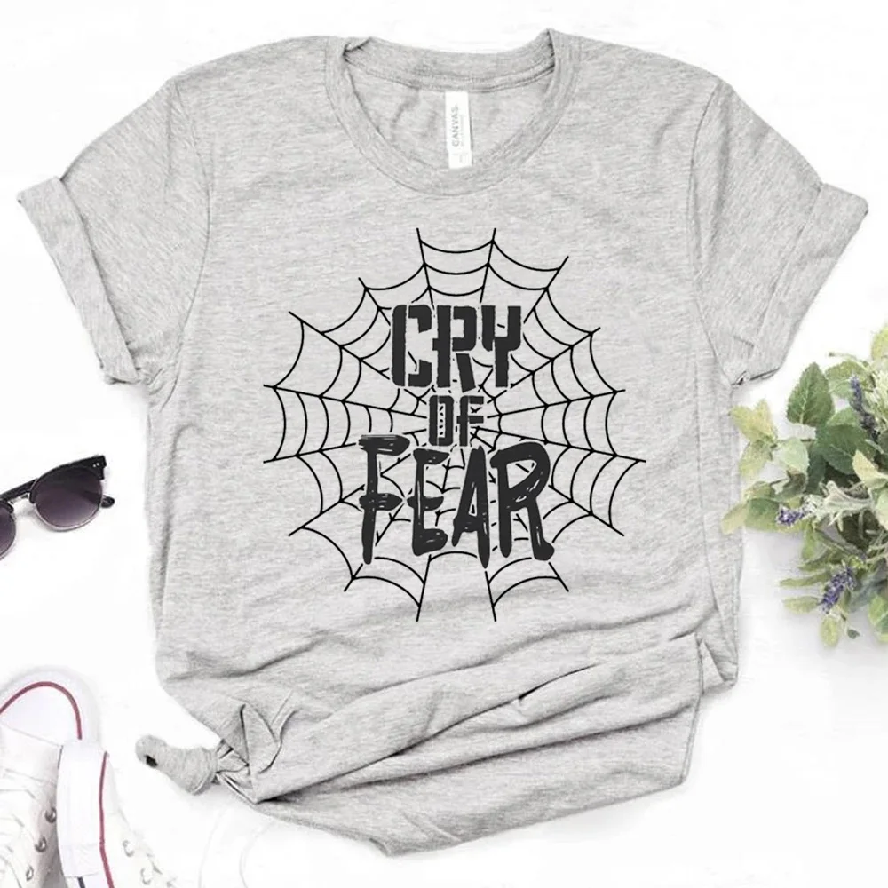 Cry of Fear top women designer Y2K manga t shirt female Japanese clothes