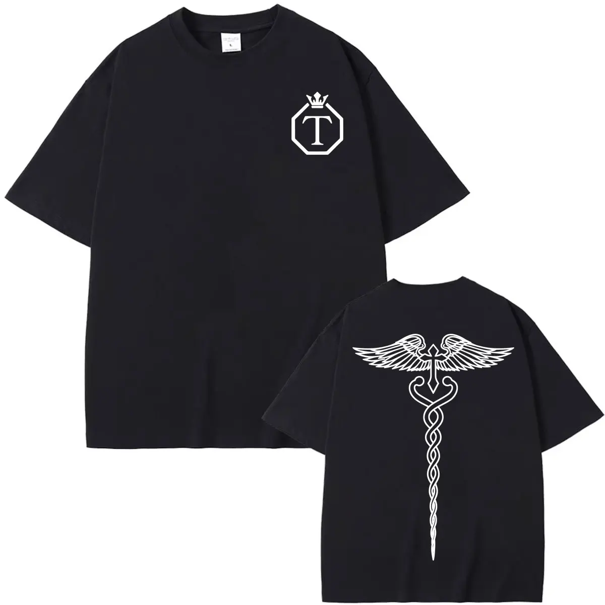 El Matador Ilia Topuria Tattoo Print T-Shirt für Männer und Frauen, modisches Gewalt-Ästhetik-T-Shirt, lässiges Baumwoll-T-Shirt von hoher Qualität