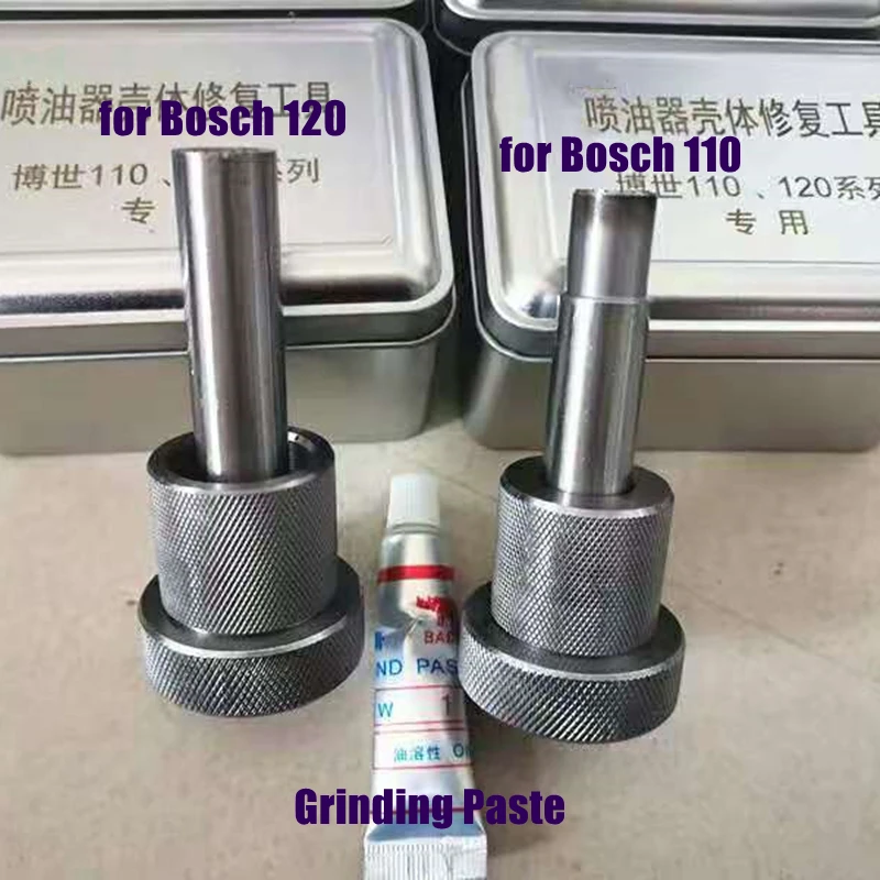 Diesel Common Rail Injector Grinding Tool for Bosch 110 120 Fuel Injector Body Valve Cap Housing Rapir Tool