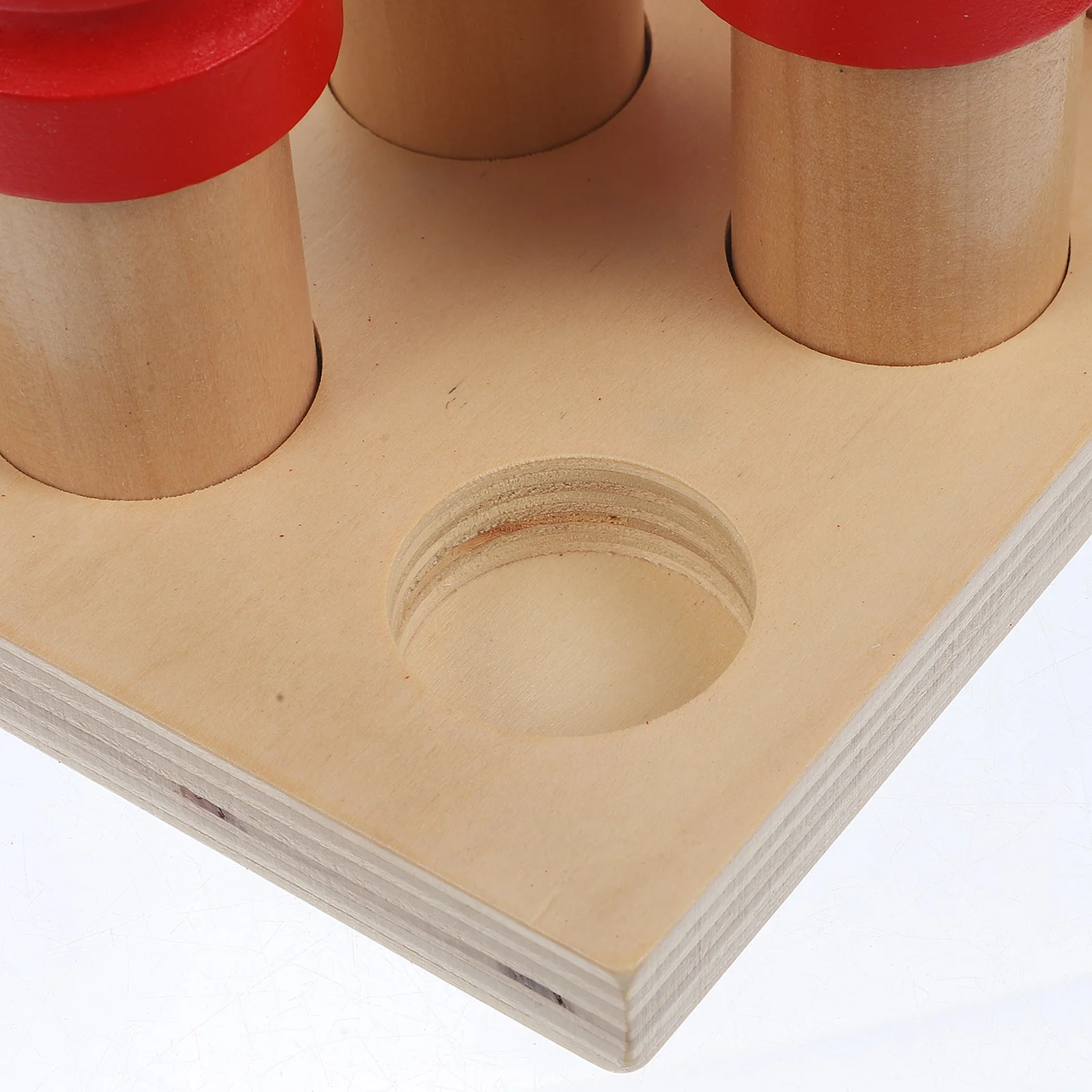 

1 set Montessori Wooden Smell Cylinders Educational Toy Kids Baby Sensory Learning Tool Fine Motor Skills Natural Wood Box