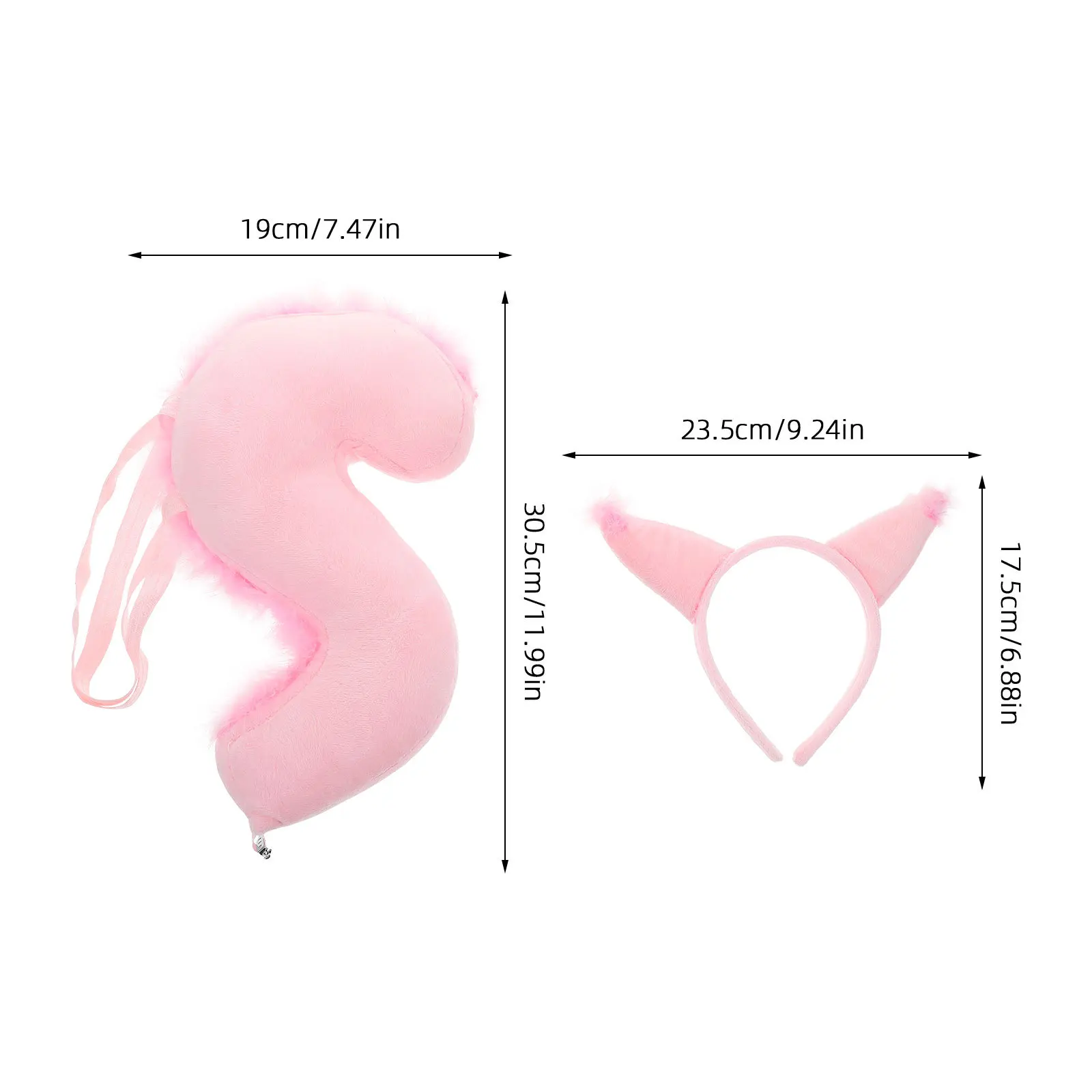 1Set Eichhörnchen Kostüm Set Nette Stirnband Schwanz für Halloween Cosplay Tier Party Zubehör Tier Ohren Schwanz Set