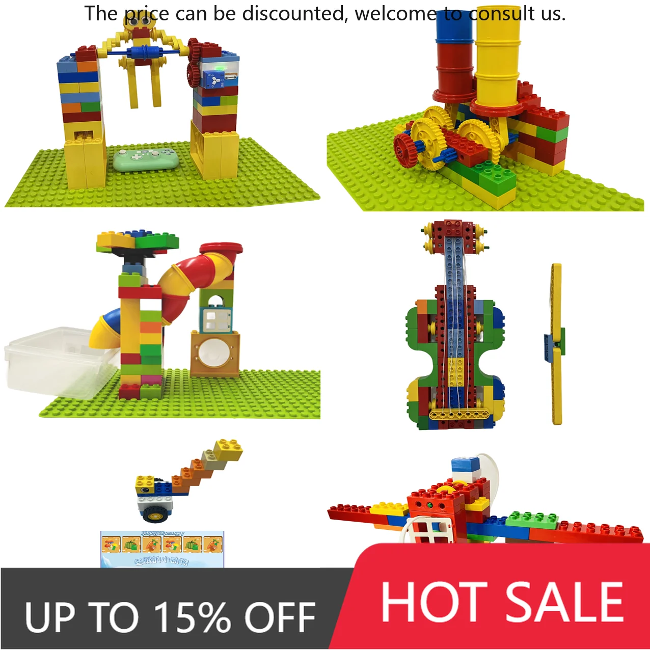 

ICBlocks Creative Preschool Smart Coding Block Set Plastic Model Science Kit For Kids Constructor Toys In Box Packaging