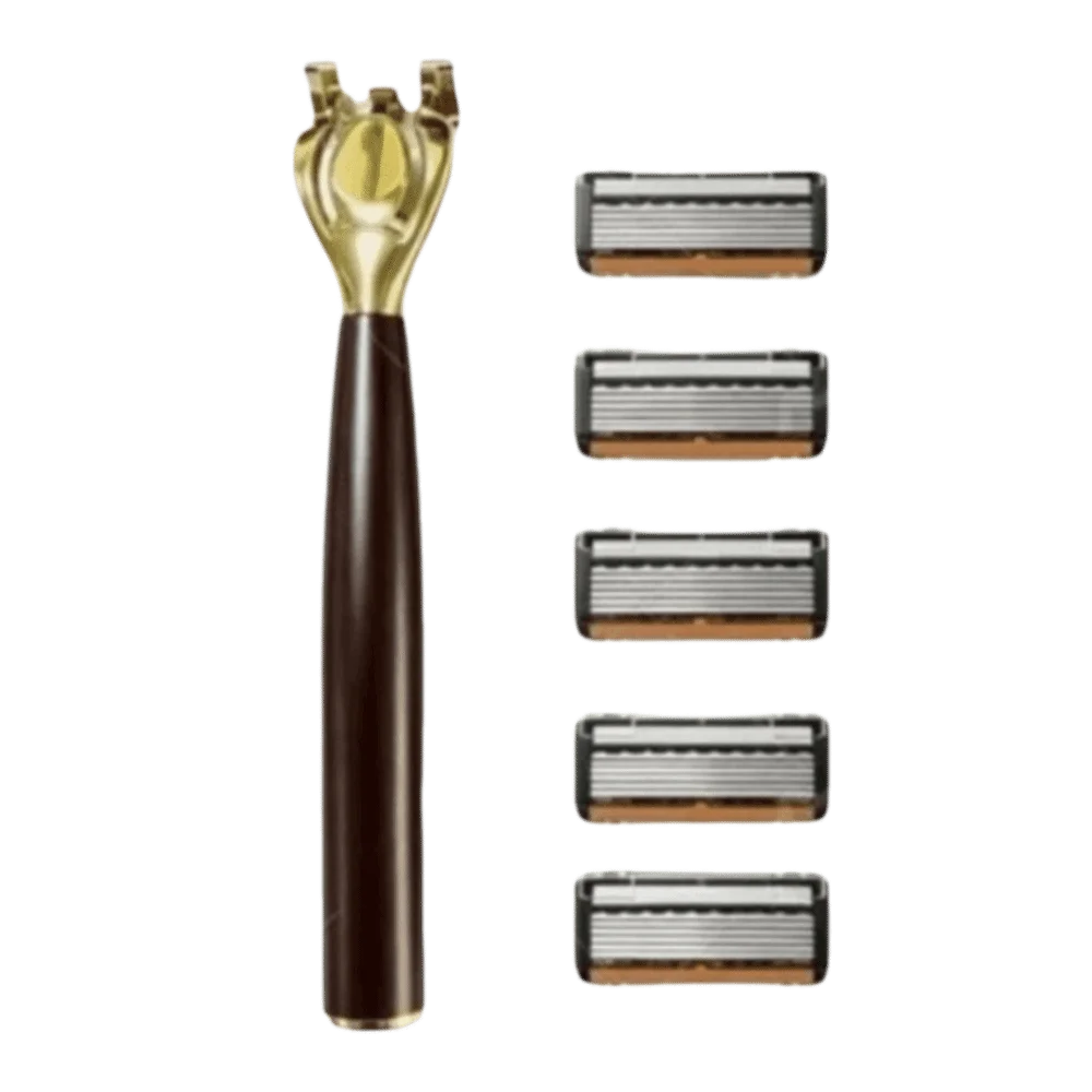 13 pcs Gifts 6-Layer Men's Shaver Washable Anti-Slip Manual beard grooming Handheld Replaceable Refills Beard Removal Legs