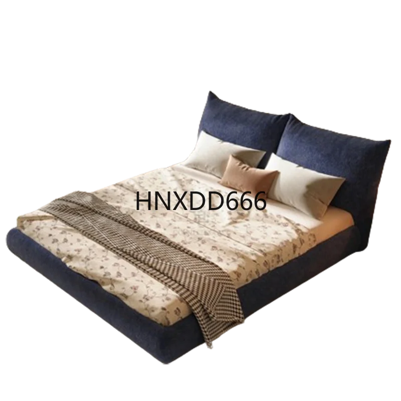 

Luxury Headboard Double Bed Style Wood Storage Loft Home Double Bed Floor Modern Sleeping Cama Matrimonio Bedroom Furniture