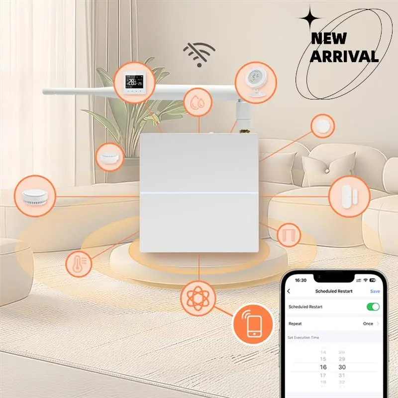 Tuya Zigbee3.0 Smart Gateway Hub With Antenna For Smart Home Wireless Remote Control Bridge-Y47A
