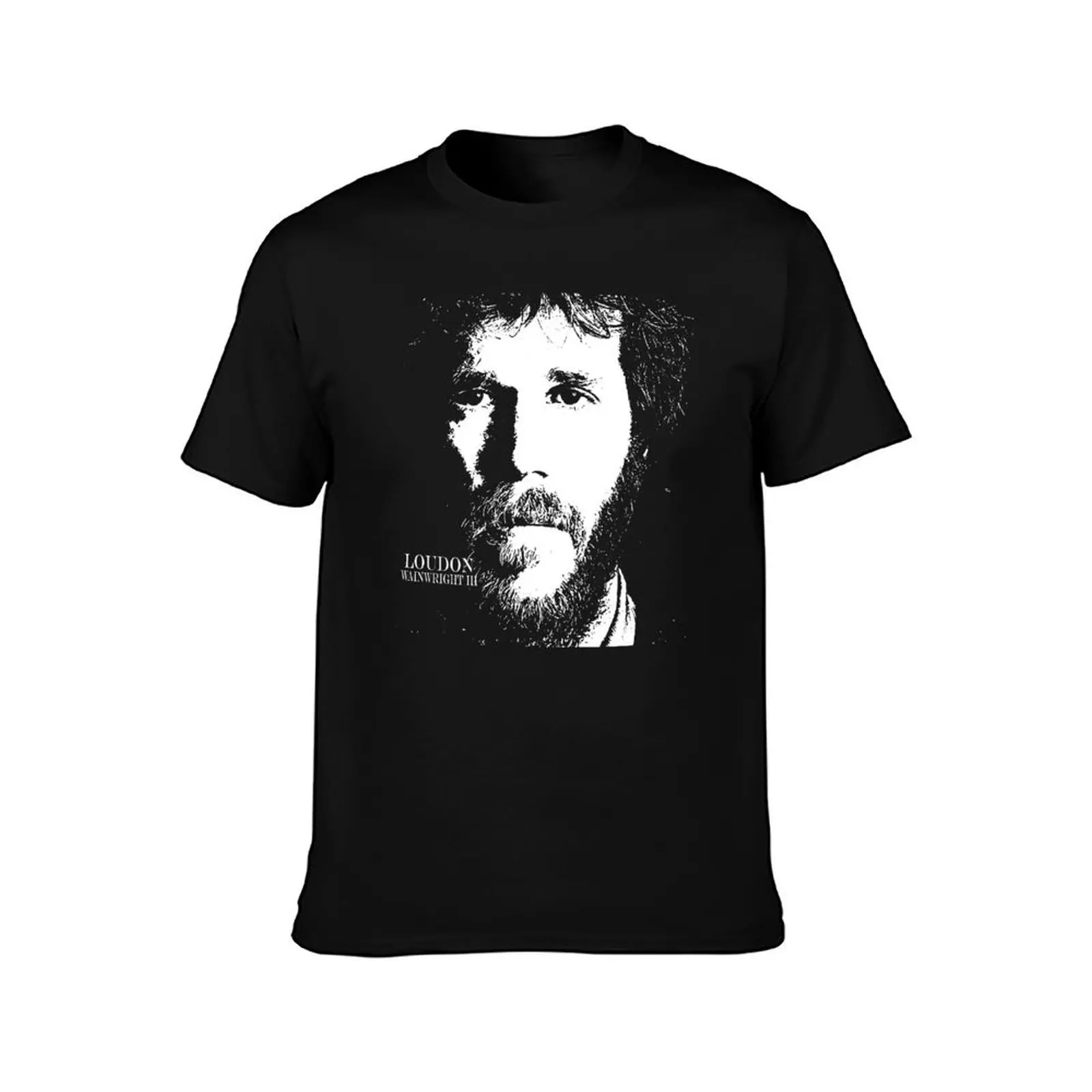 Loudon the legend T-Shirt Summer Casual Cotton Tee Oversized Streetwear Tops Vintage Graphic Print Loose Fit Short Sleeve