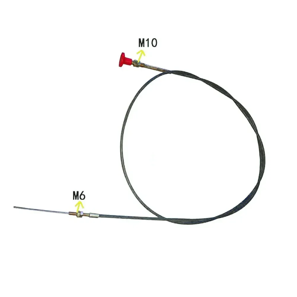 Cable de estrangulación para coches, camiones, furgonetas, Control de velocidad del motor, Cable de acelerador, piezas de Cable de apagado de Motocross, 1 unidad