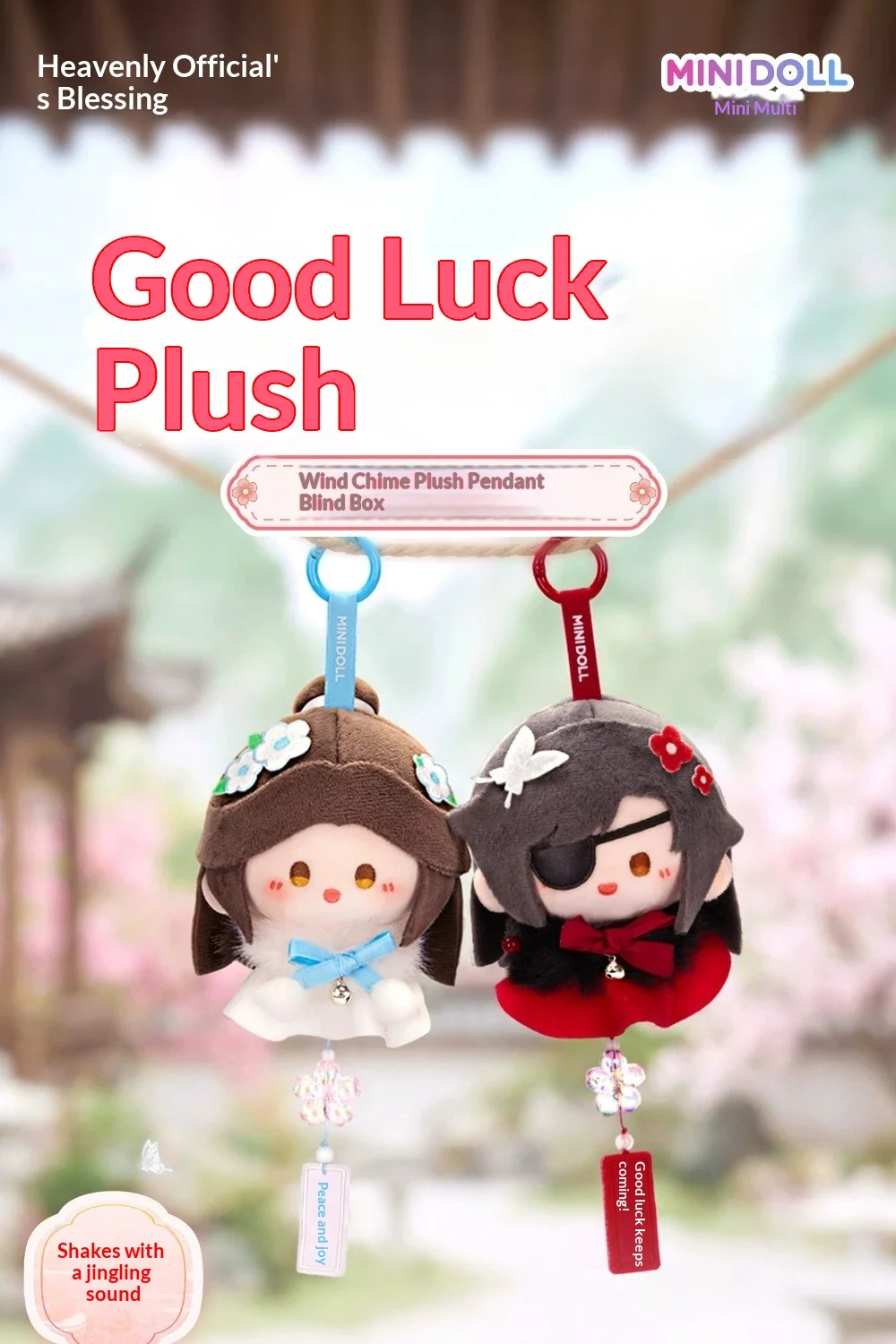 Echte Heaven Official's Blessing TGCF Lucky Fluff Serie Blind Box Mystery Box Schlüsselanhänger Taschenanhänger Ita Bag Weihnachtsgeschenk Spielzeug – Detail 7