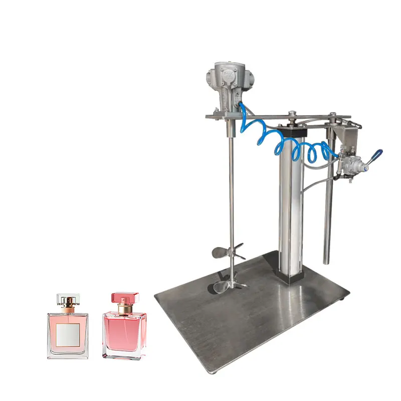 

#Pneumatic Perfume Explosion-Proof Mixer SUS304 Stainless Steel Mobile Configuration High Safety
