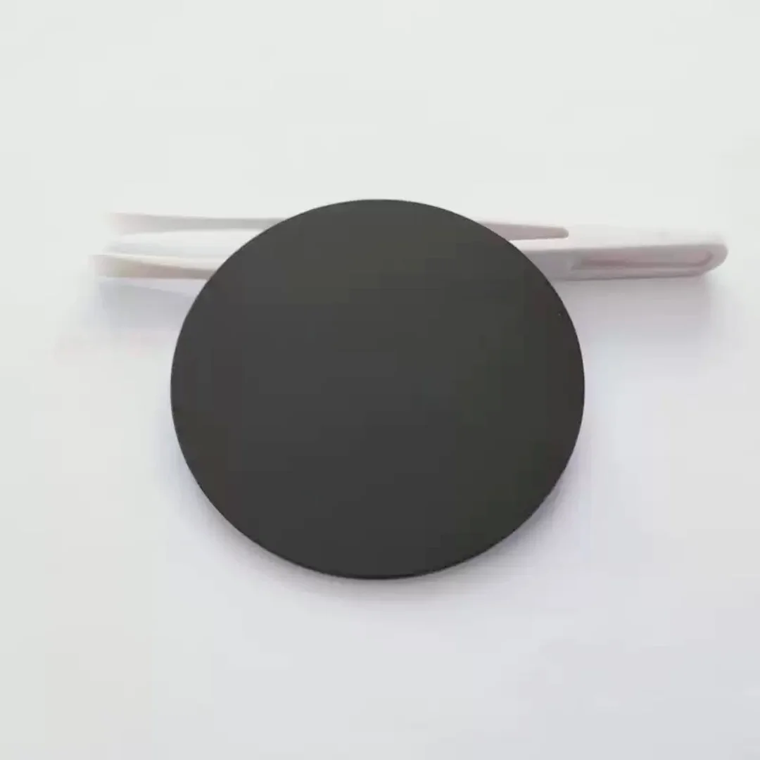 23.9mm - 125mm 365nm UV Transmission Filter Filtering Out Visible Stray Light Black Glass Lens for Transmittance Meter ZWB2 UG1