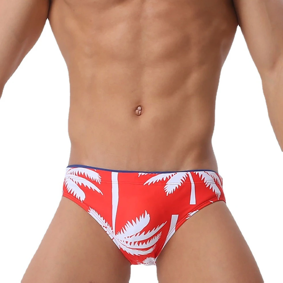 Coconut Swimsuit Man 2024 Mens Swim Briefs Sexy Push Up Men's Panties Bikini Indoor Swimwear Beach Bathing Suit Swimming Trunk