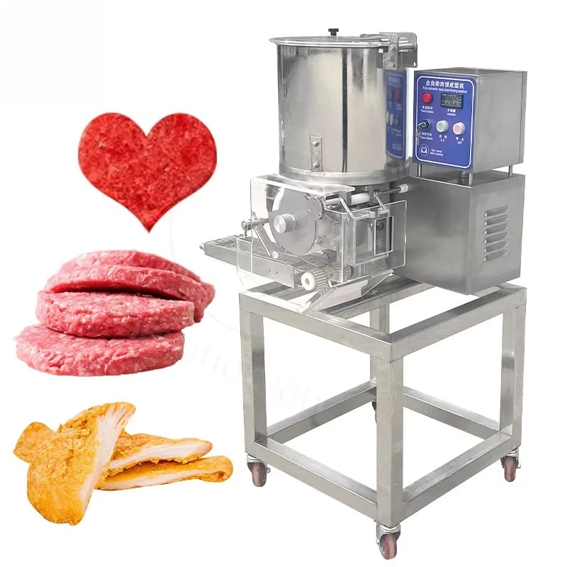 FOODLINE Low Noise Meat Patty Production Machine Good Sealing Structure For Indoor Food Workshop Environment