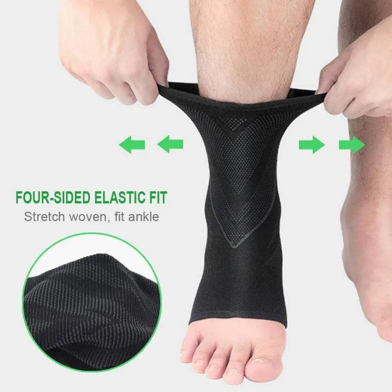 1ks kotník podpora , pro sparined kotník plantární fasciitis relif achillová tendonitis, kotník ortéza pro sportovní bezpečnosti ，men a ženy