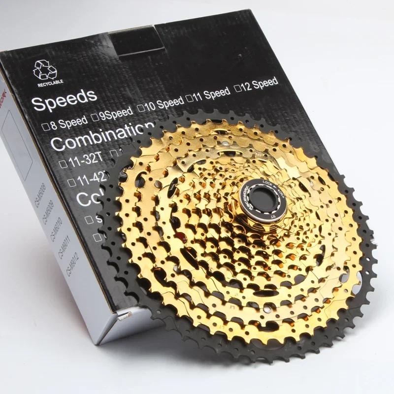 

RACEWORK bicycle cassette 11 speed cassette 11-46T 50T 52T 11S HG hub all steel mountain bike cassette bike sprocket MTB