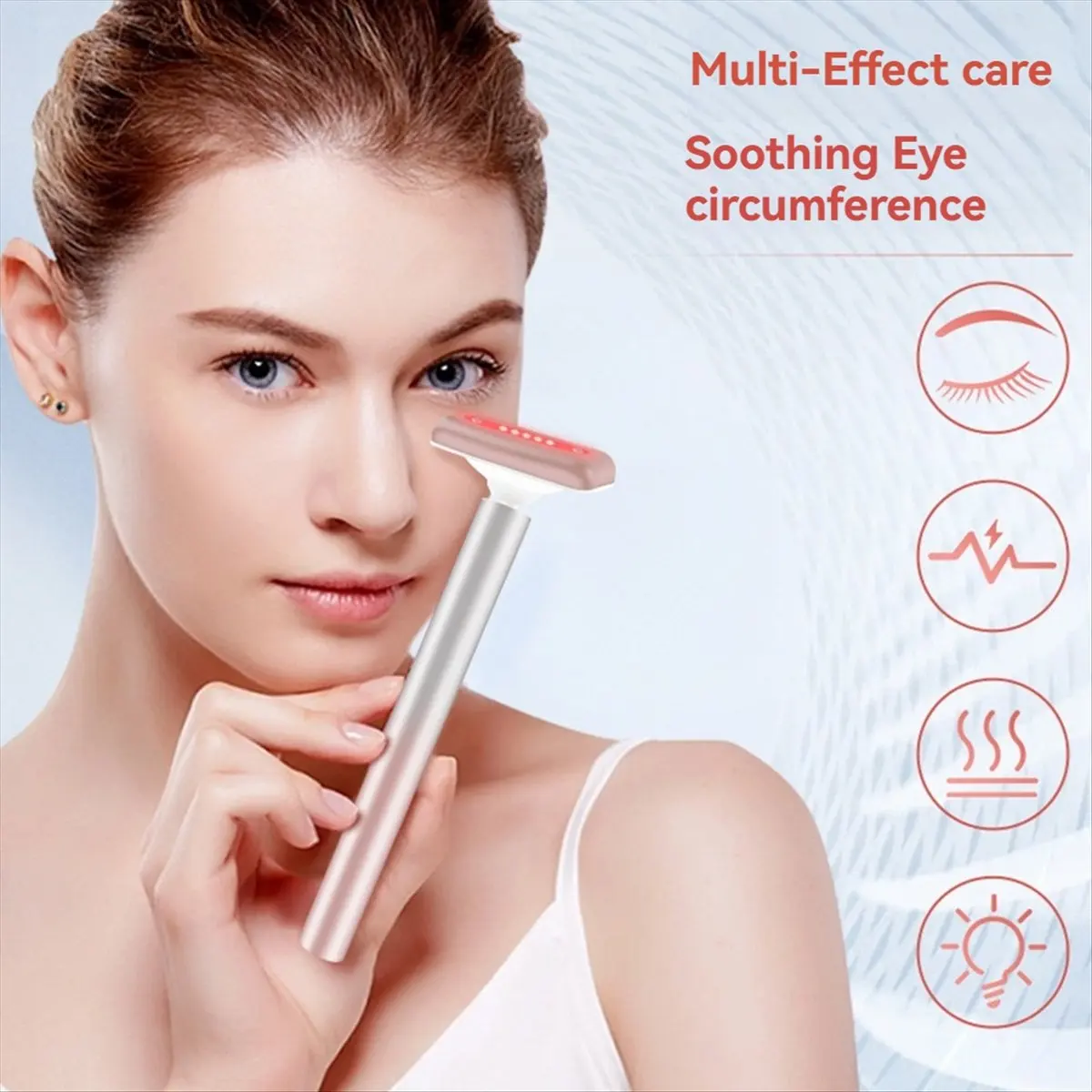 T72! Urządzenie kosmetyczne do użytku domowego na zmarszczki i zmęczone skórę, elektryczny instrument kosmetyczny do twarzy, urządzenie do pielęgnacji okolic oczu, instrument kosmetyczny