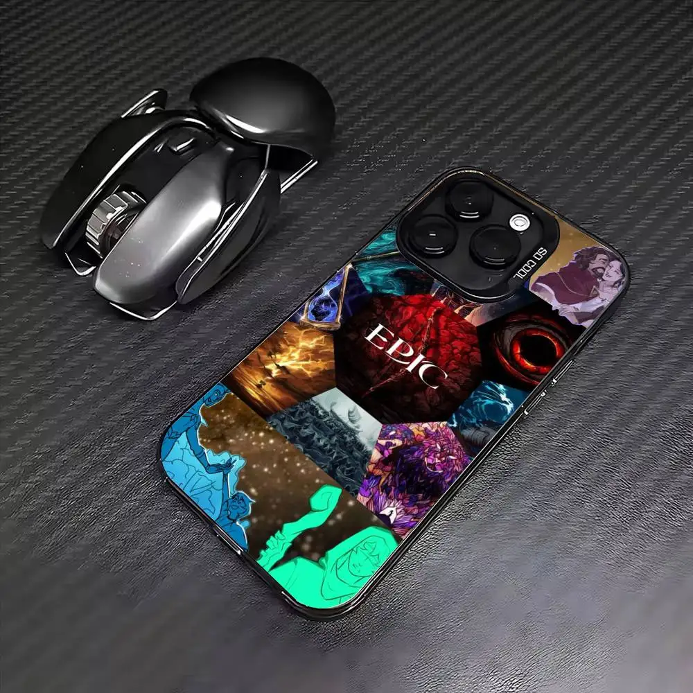 E-Epic The Musical Music Custodia per telefono Colore Argento Shell per IPhone 17 16 15 14 13 12 11 Pro Max Plus