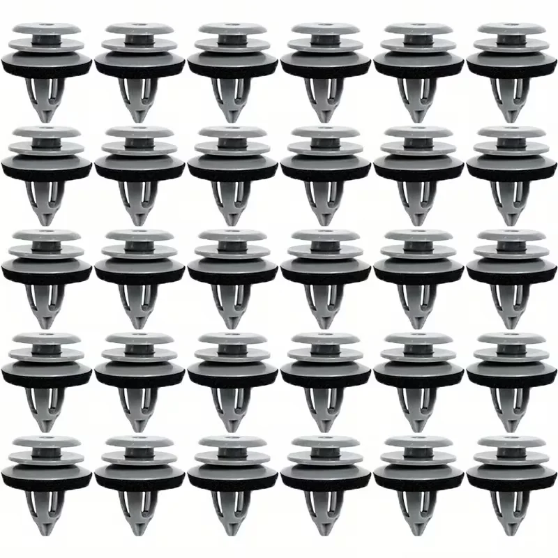 30 قطعة لسيارات BMW باب السيارة لوحة بطاقة التشذيب تحديد مقاطع الجبهة الخلفية الباب لوحة بطاقة البلاستيك تقليم كليب تقليم السيارات السحابة سيارة كليب