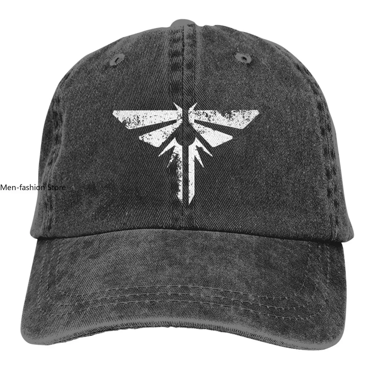 The Last Of Us Fireflies Logo Baseball Cap Retro Distressed Washed Snapback Cap Unisex Style Outdoor Activities Hats Cap