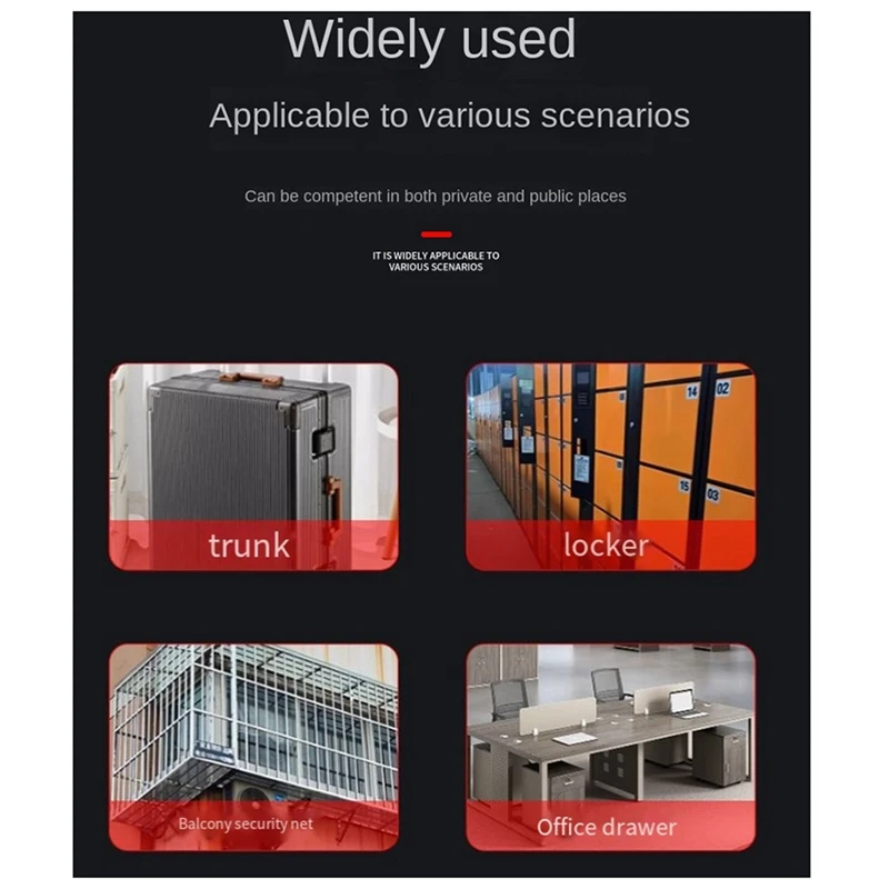 ZIZI Fingerprint Lock Electronic Lock Electronic Fingerprint Lock Padlock Outdoor Waterproof And Rust-Proof
