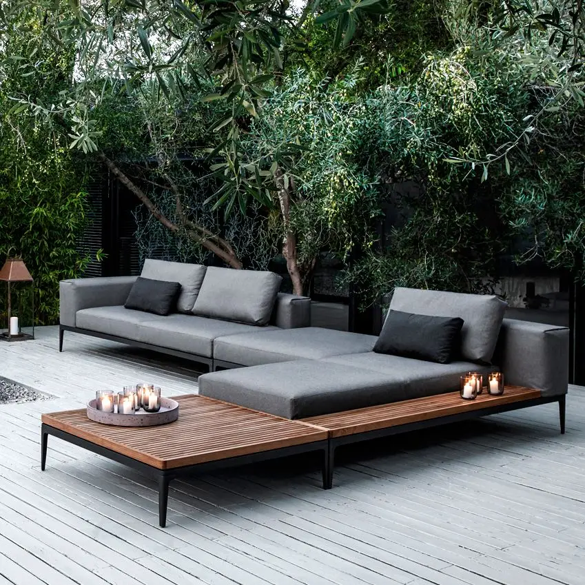 

Outdoor Garden Furniture Set Sofa Set Patio Woven Rope Patio Furniture Aluminum Garden Furniture for Villa Gardens and Terraces