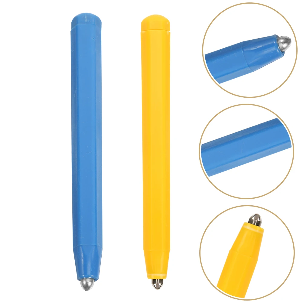 2 Pcs Drawing Board Pen Replacement Lightweight Steel Pens for Tablet Writing Art