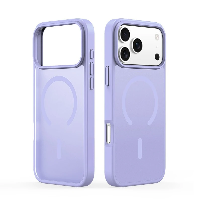 

For Iphone 17 Pro Max Air Magnetic PC Phone Case Frosted Transparent Back Shell for Iphone17 17promax 17Air Protective Cover
